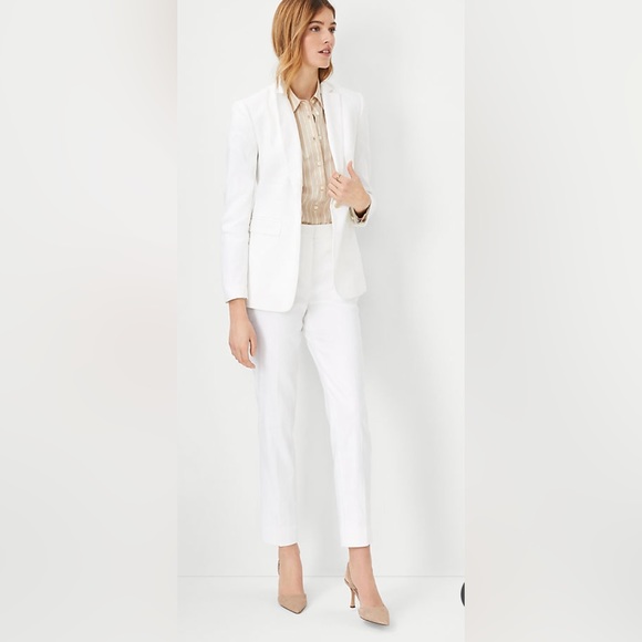 Ann Taylor Herringbone Suit
